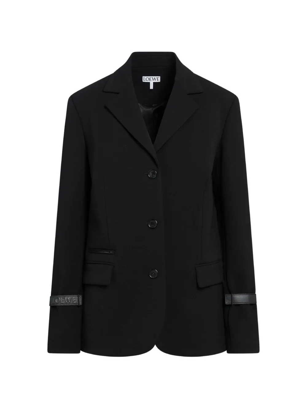 LOEWE jacket in stretch wool blend - Schwarz