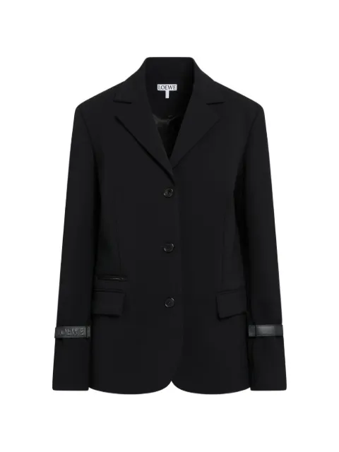 LOEWE jacket in stretch wool blend
