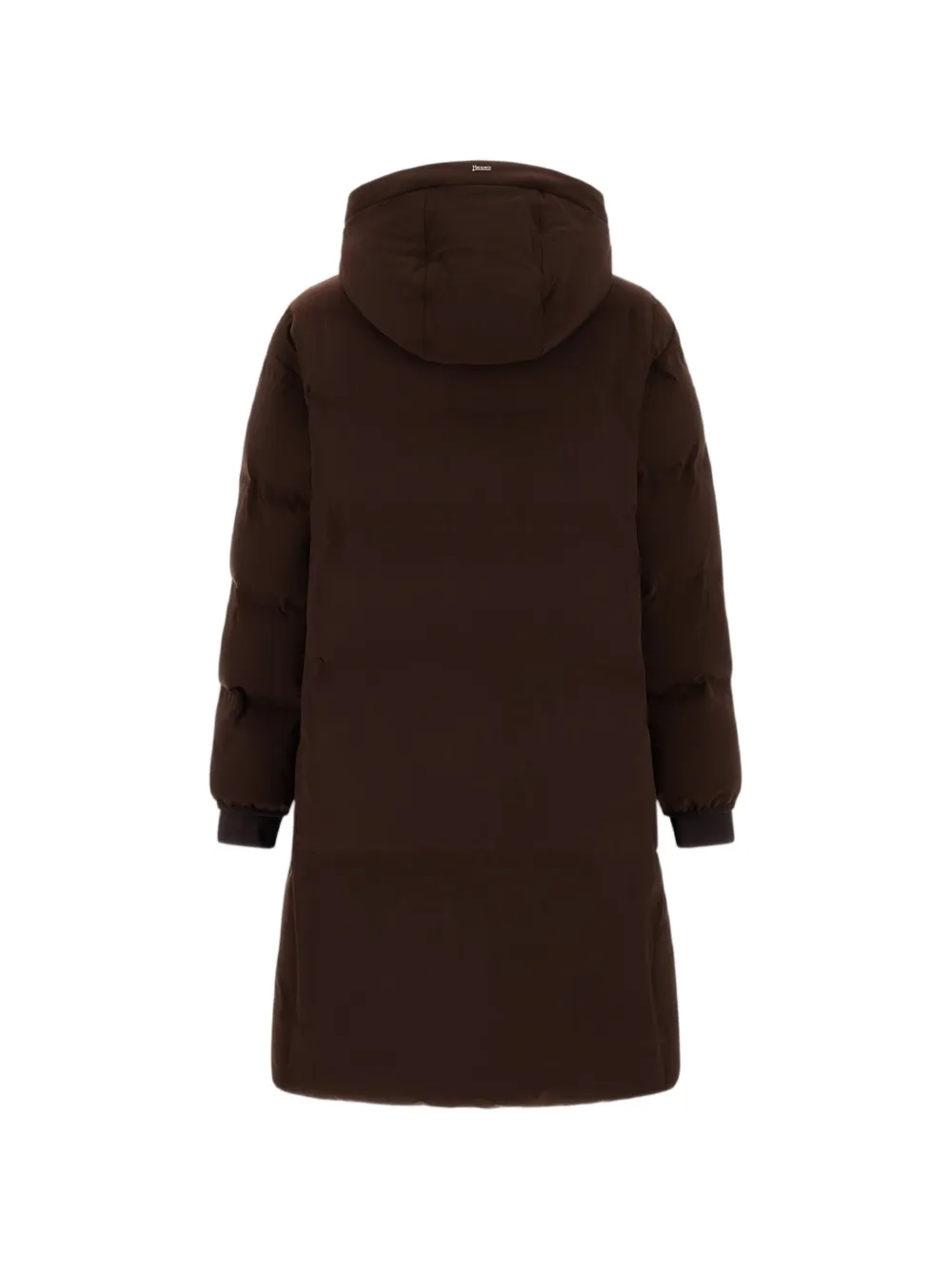 Herno quilted hooded coat Bruin