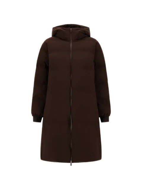 Herno quilted hooded coat