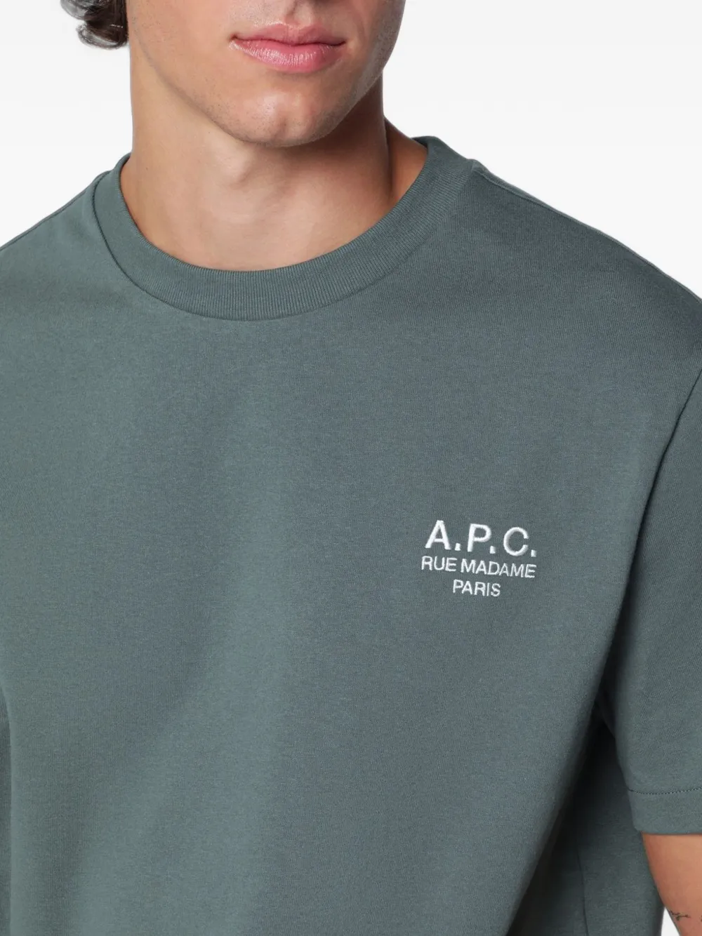 A.P.C. Rue Madame T-shirt Groen