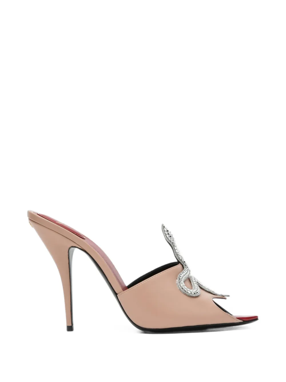 Valentino Garavani snake-detail sandals - Rosa
