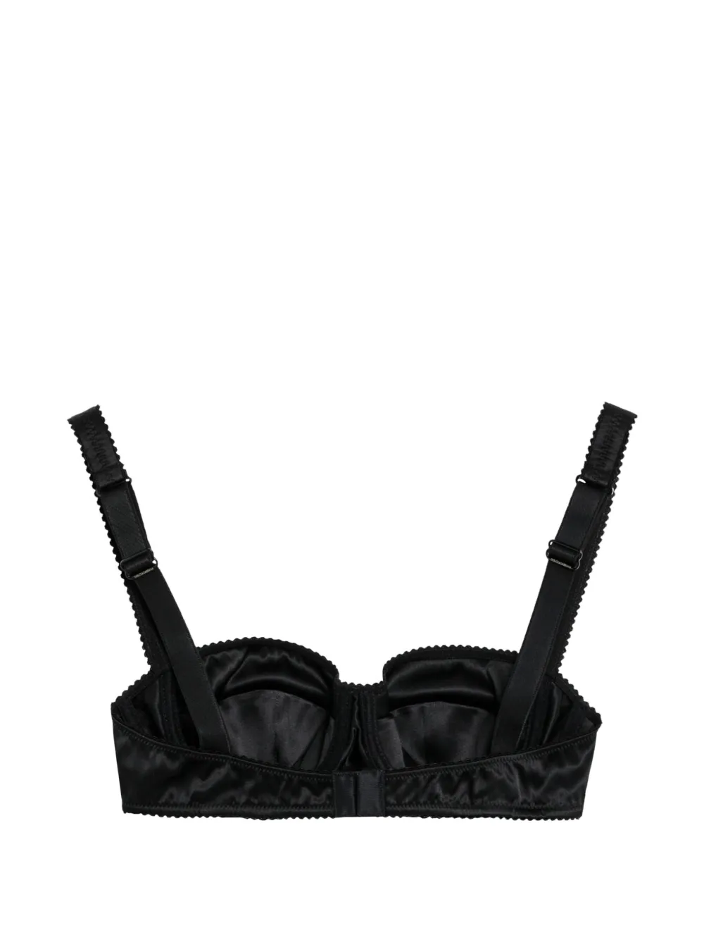 Dolce & Gabbana satin balconette bra Zwart