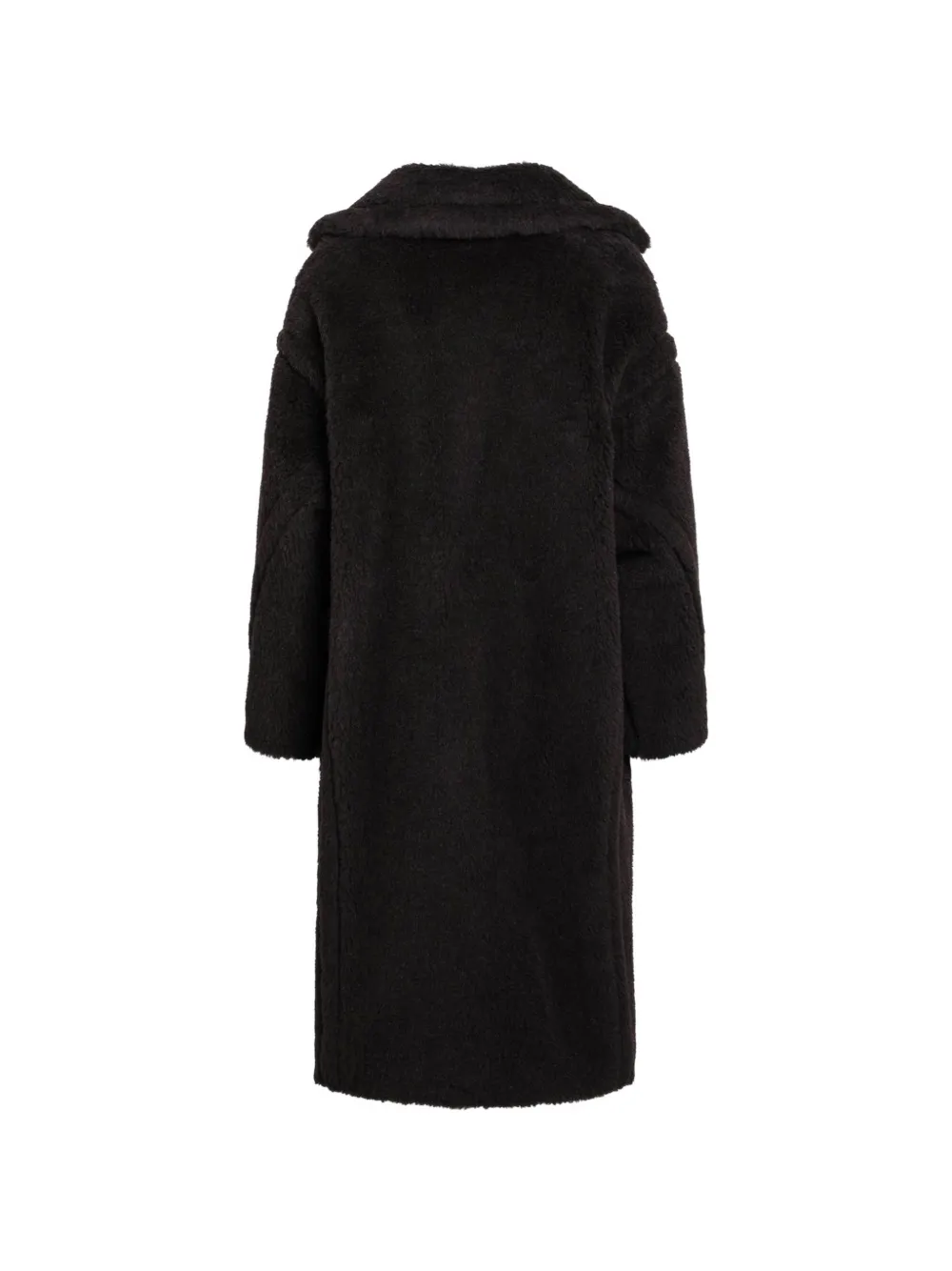 Max Mara Teddy Bear Icon Coat in alpaca and wool Bruin
