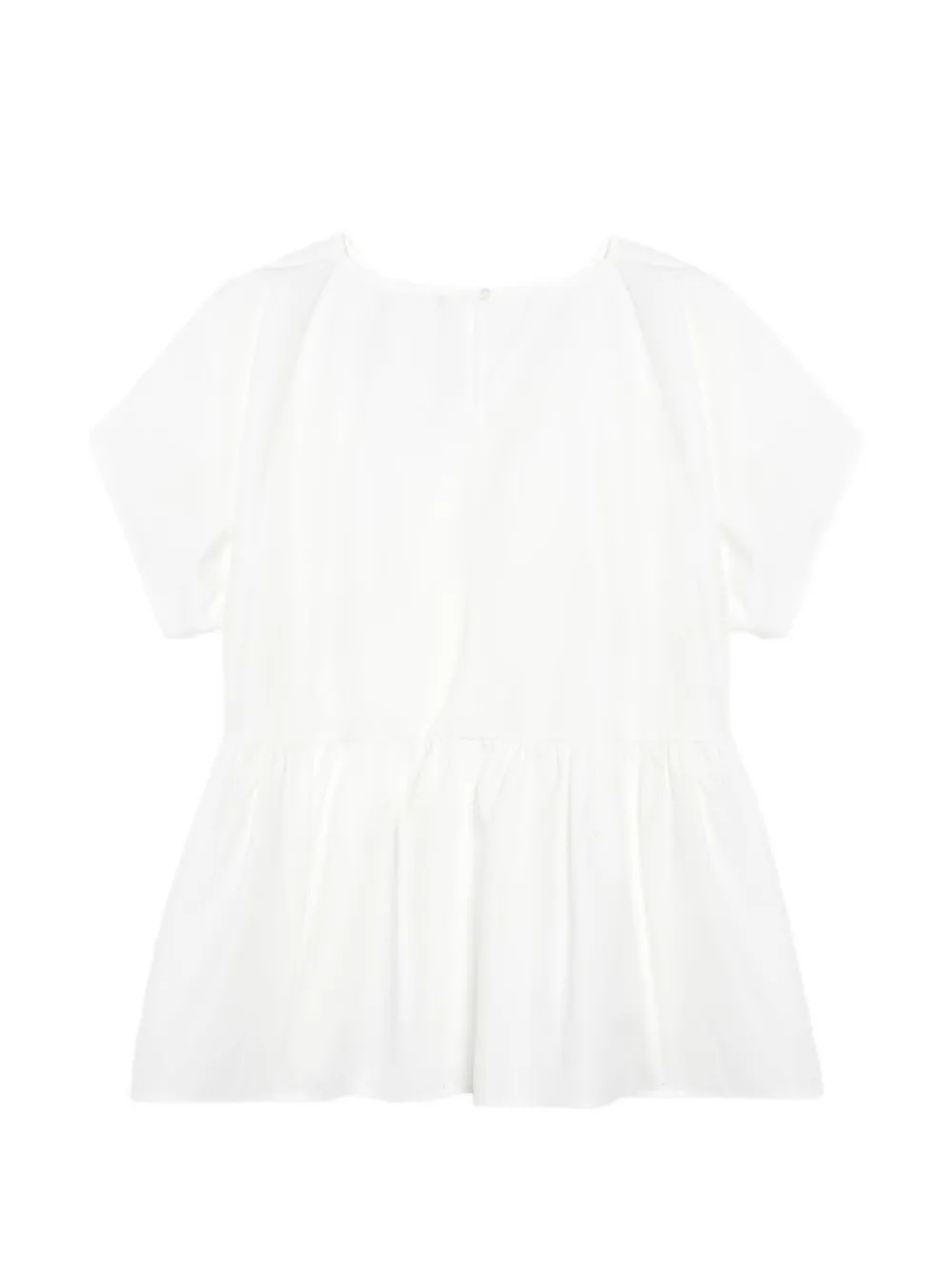 Weekend Max Mara cotton poplin blouse Wit