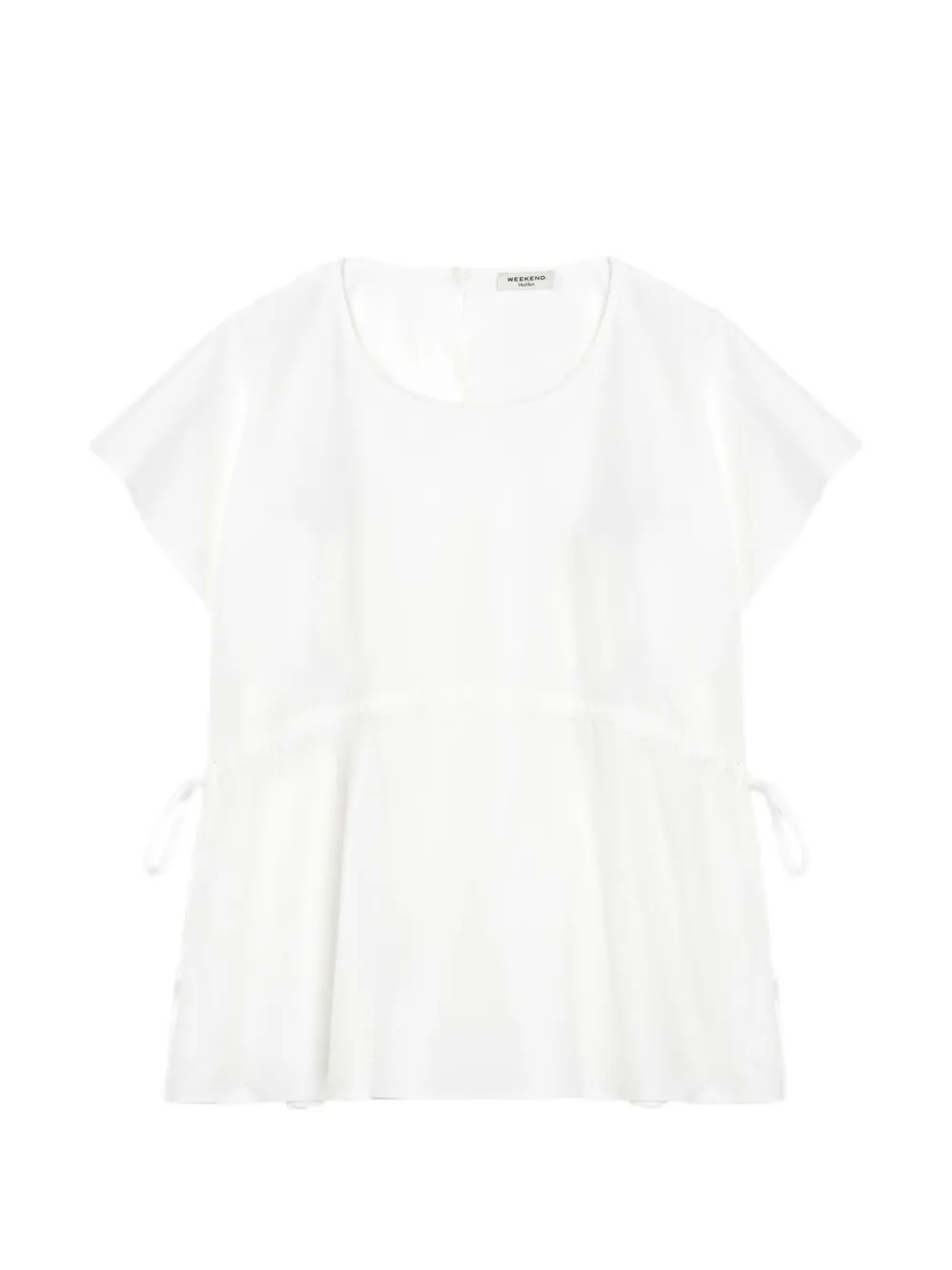 Weekend Max Mara cotton poplin blouse Wit