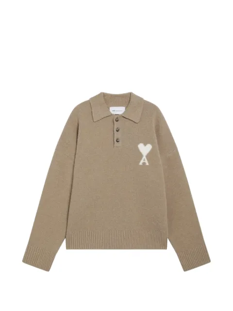 AMI Paris Ami de Coeur polo shirt