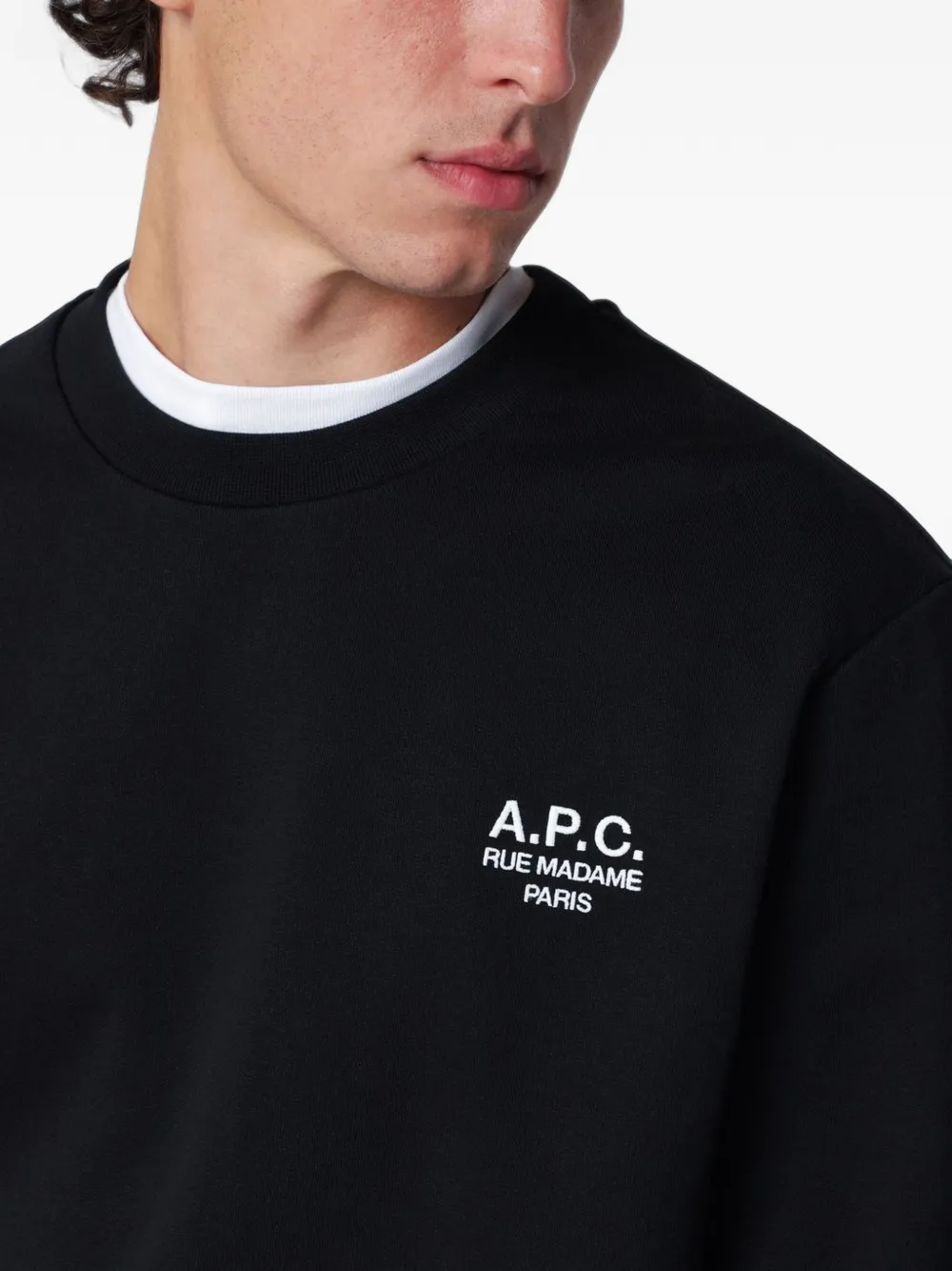 A.P.C. Standard Rue Madame sweater Zwart