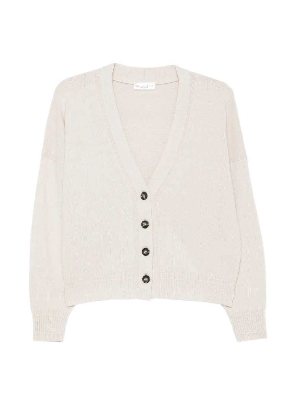 Roberto Collina button-up knit cardigan - Nude