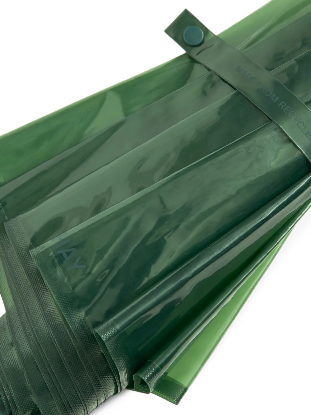 HAY Paraplu met logoprint Groen