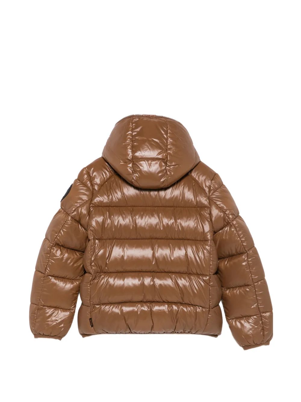 Save The Duck Kids Artie quilted hooded padded jacket Bruin