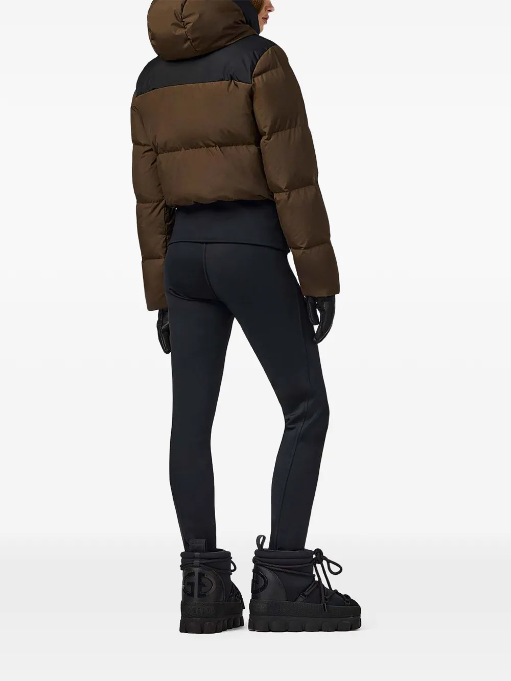 Goldbergh Village quilted hooded ski jacket Bruin
