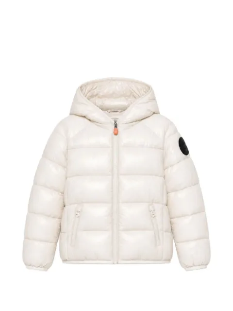 Save The Duck Kids quilted hooded jacket