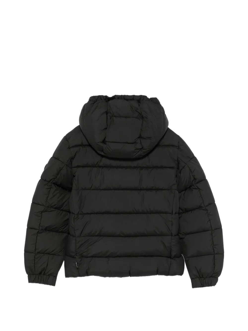 Save The Duck Kids Foster quilted hooded jacket Zwart