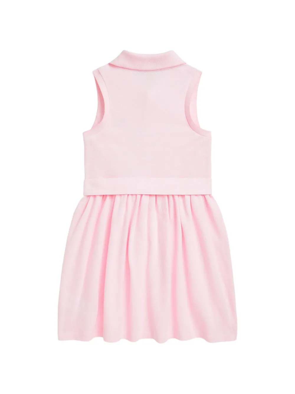POLO RALPH LAUREN KIDS belted sleeveless dress Roze