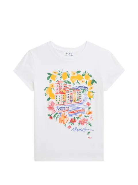 POLO RALPH LAUREN KIDS graphic-print T-shirt