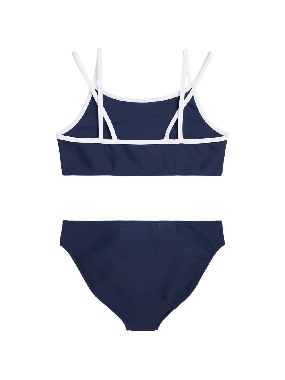 POLO RALPH LAUREN KIDS Pony-embroidered bikini Blauw