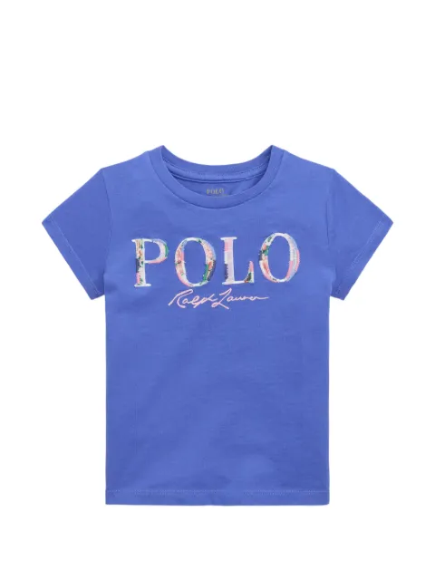 POLO RALPH LAUREN KIDS logo-print cotton T-shirt