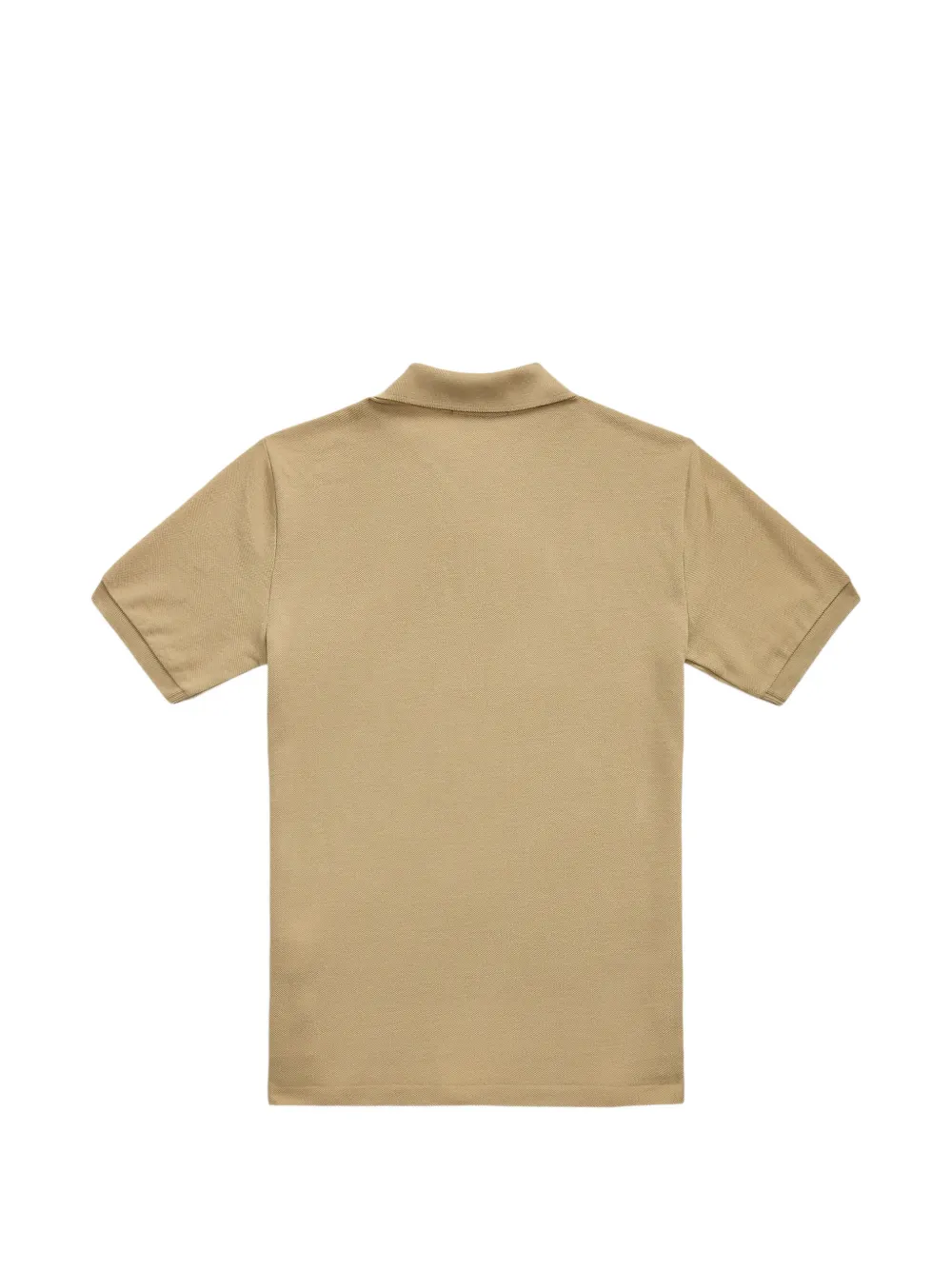 POLO RALPH LAUREN KIDS logo-embroidered cotton polo shirt Beige