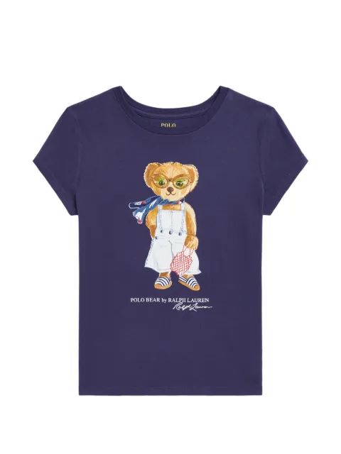 POLO RALPH LAUREN KIDS Polo Bear graphic-print T-shirt