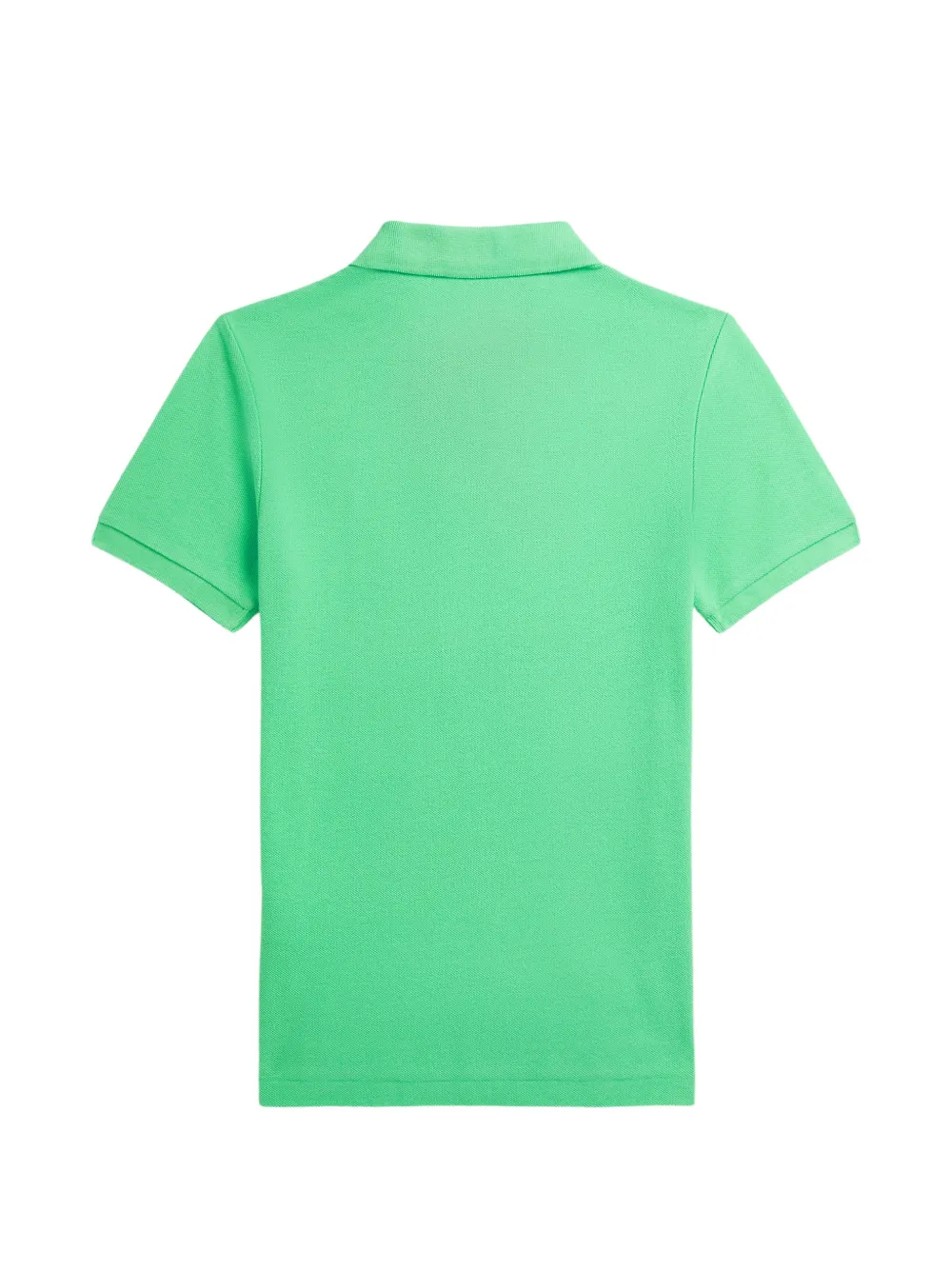 POLO RALPH LAUREN KIDS logo-embroidered polo shirt Groen