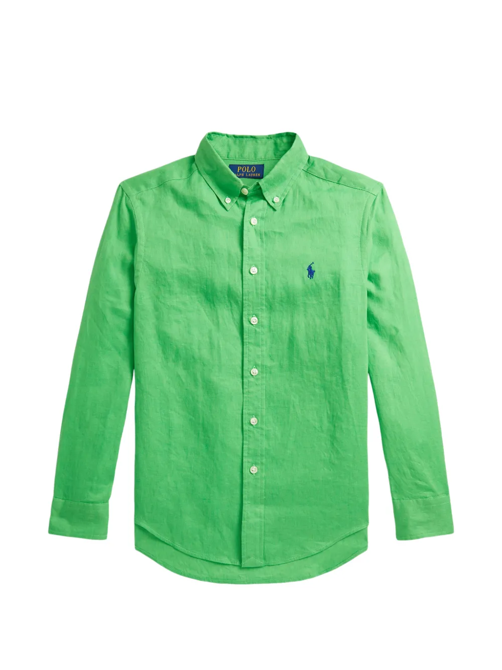 POLO RALPH LAUREN KIDS button-down shirt - Grün
