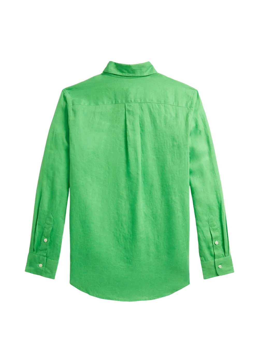 POLO RALPH LAUREN KIDS button-down shirt Groen