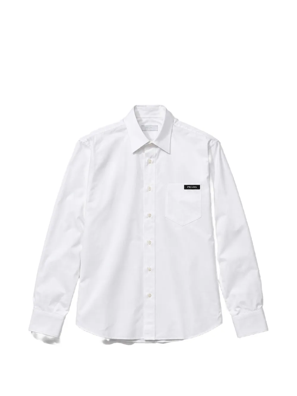 Prada cotton shirt Wit