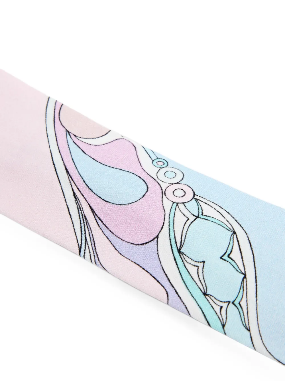 PUCCI Junior Orchidee print head band Roze