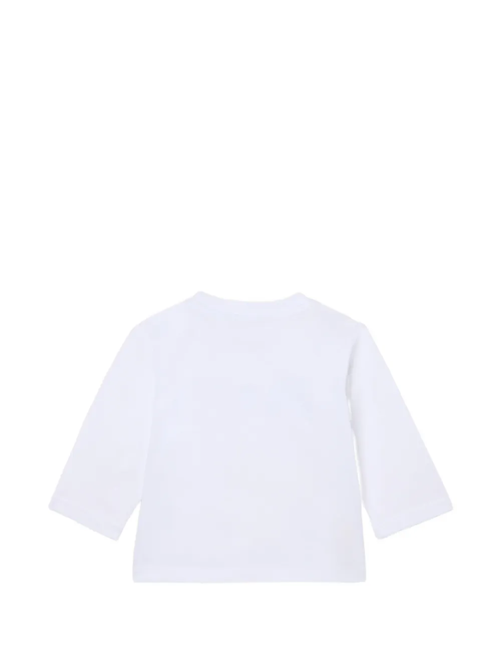 PUCCI Junior logo-print long-sleeve T-shirt Wit