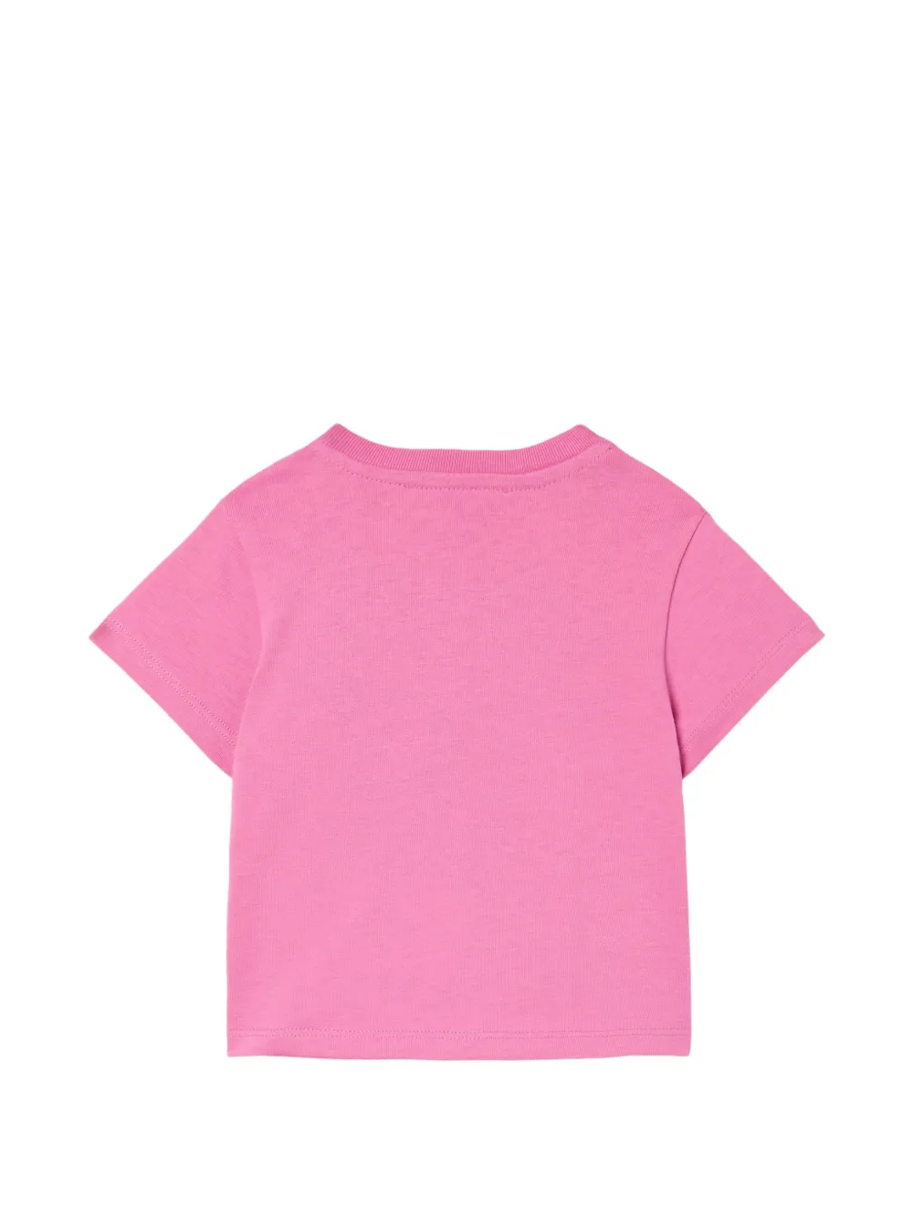 PUCCI Junior T-shirt van biologisch katoen met logoprint Roze