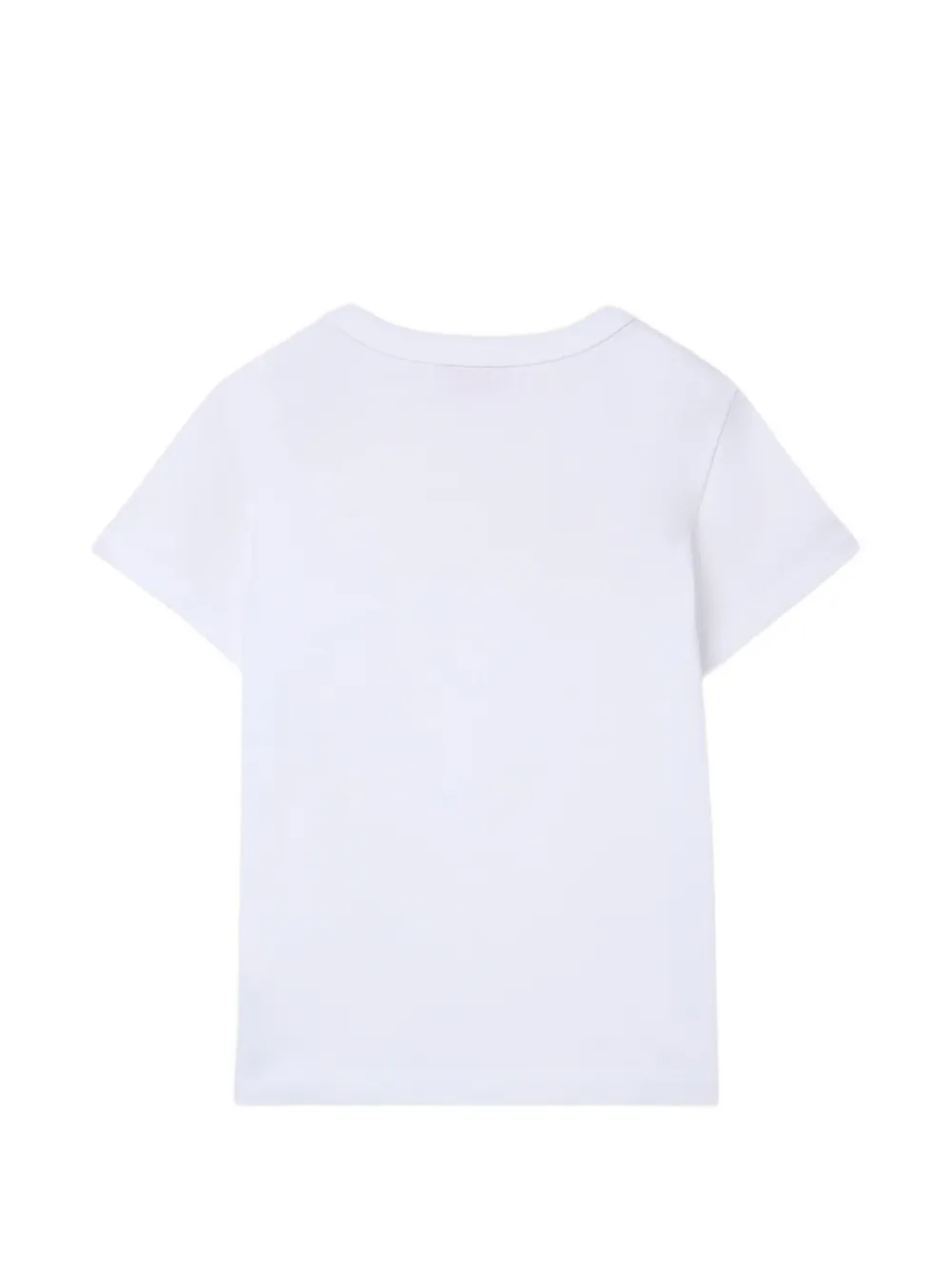 PUCCI Junior T-shirt van biologisch katoen met logoprint Wit