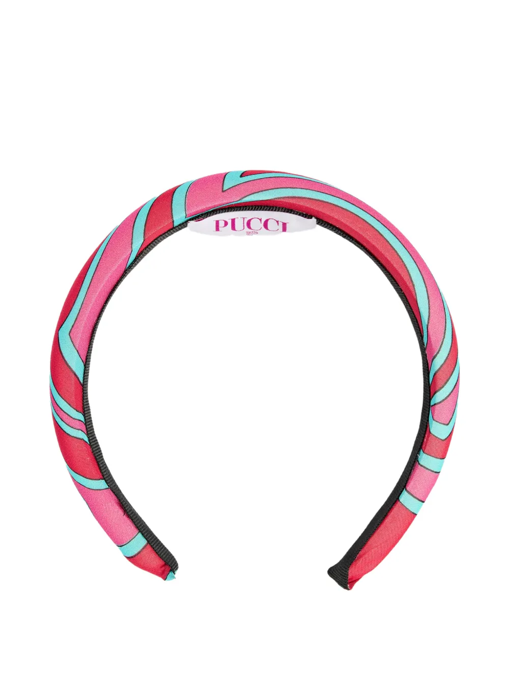 PUCCI Junior Labirinto haarband met print Rood