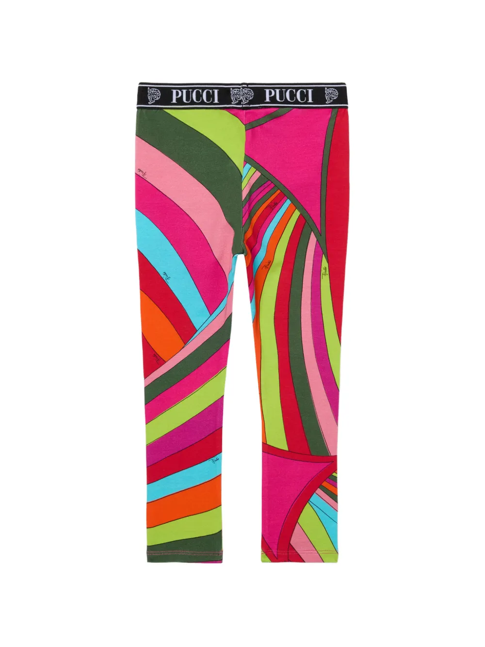 PUCCI Junior Iride print leggings - Mehrfarbig
