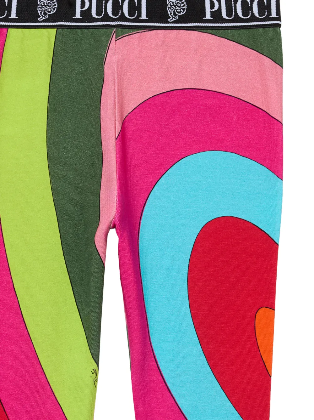 PUCCI Junior Legging met print Roze