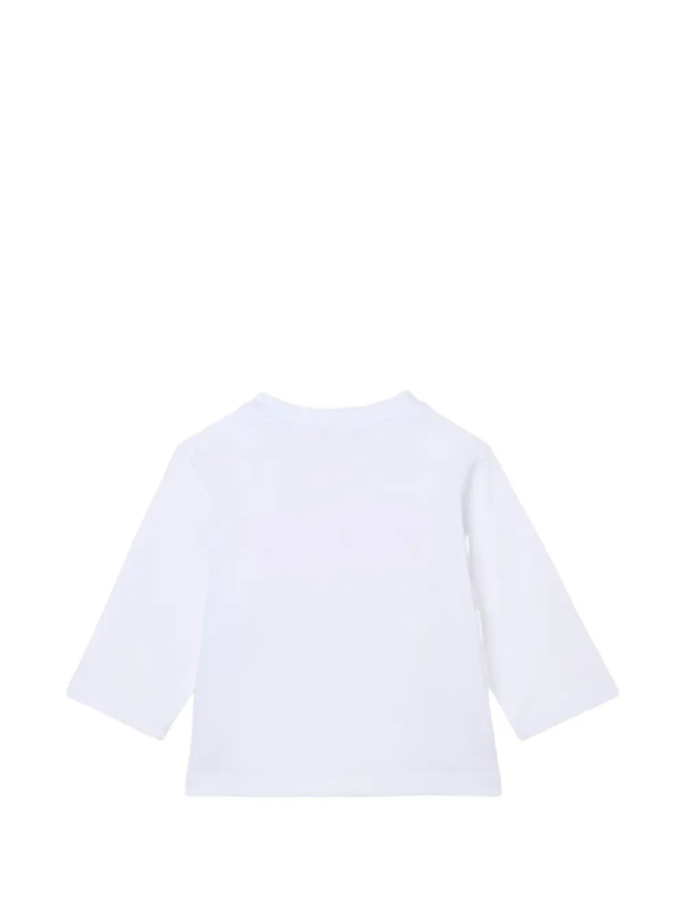 PUCCI Junior logo-print long-sleeve T-shirt Wit