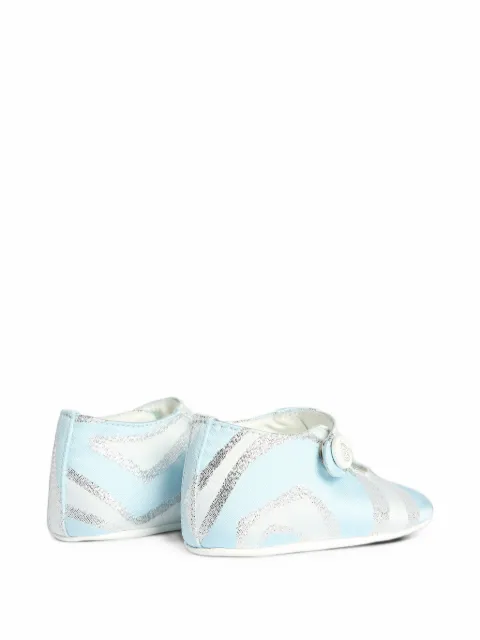 PUCCI Junior Labirinto printed-ballet pre-walkers