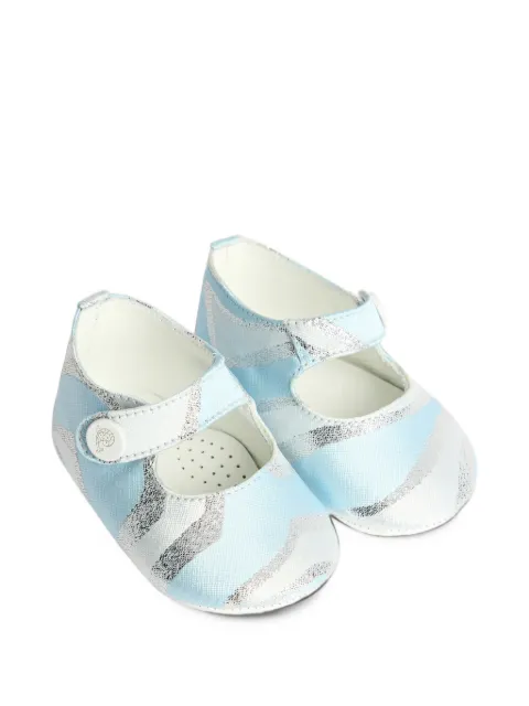 PUCCI Junior Labirinto printed-ballet pre-walkers