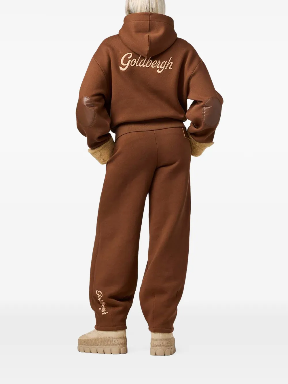 Goldbergh Seika zip-up cardigan Bruin