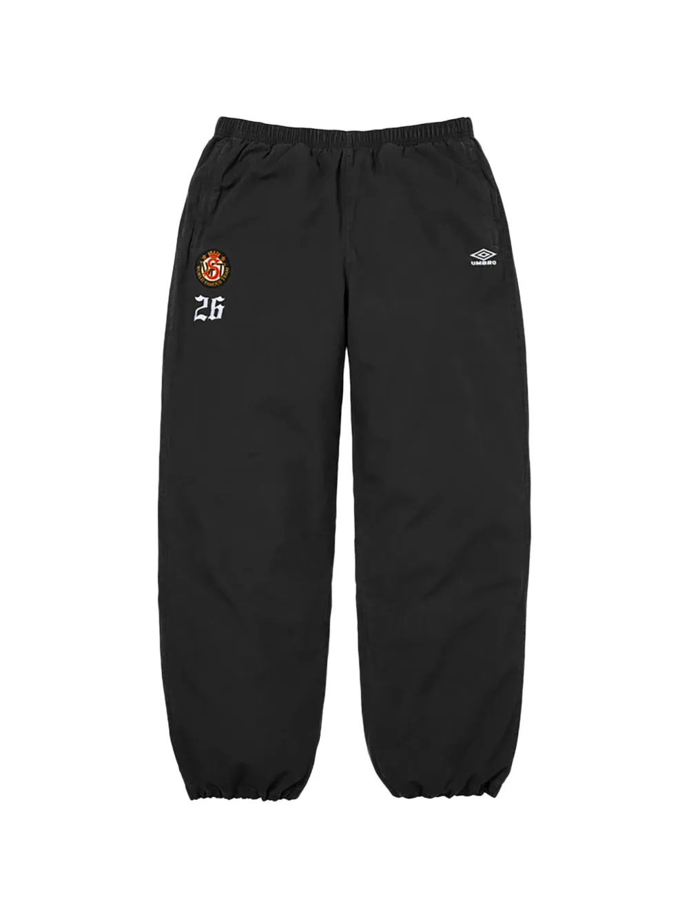 Supreme ripstop track pants - Nero