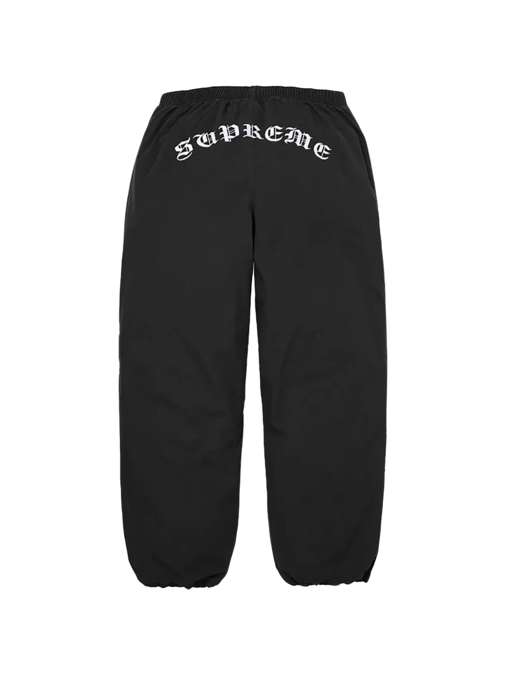 Supreme ripstop track pants Zwart