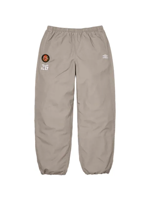 Supreme x Umbro cotton ripstop track pants grey