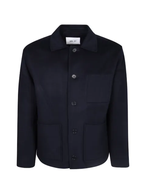 NN07 sobrecamisa con bolsillos de parche