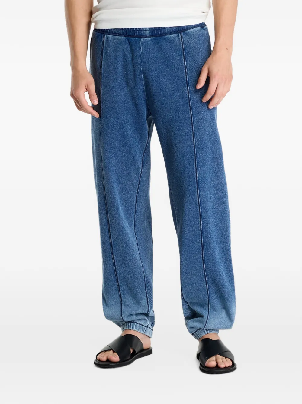 Diesel P-Crox faded track pants - Blu