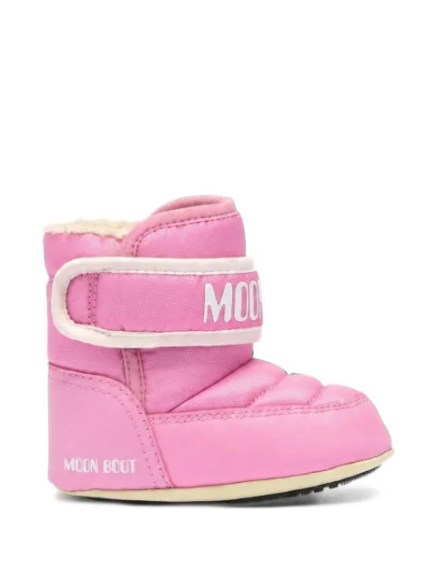 Moon Boot Kids Stivali Crib trapuntati con chiusura a strappo