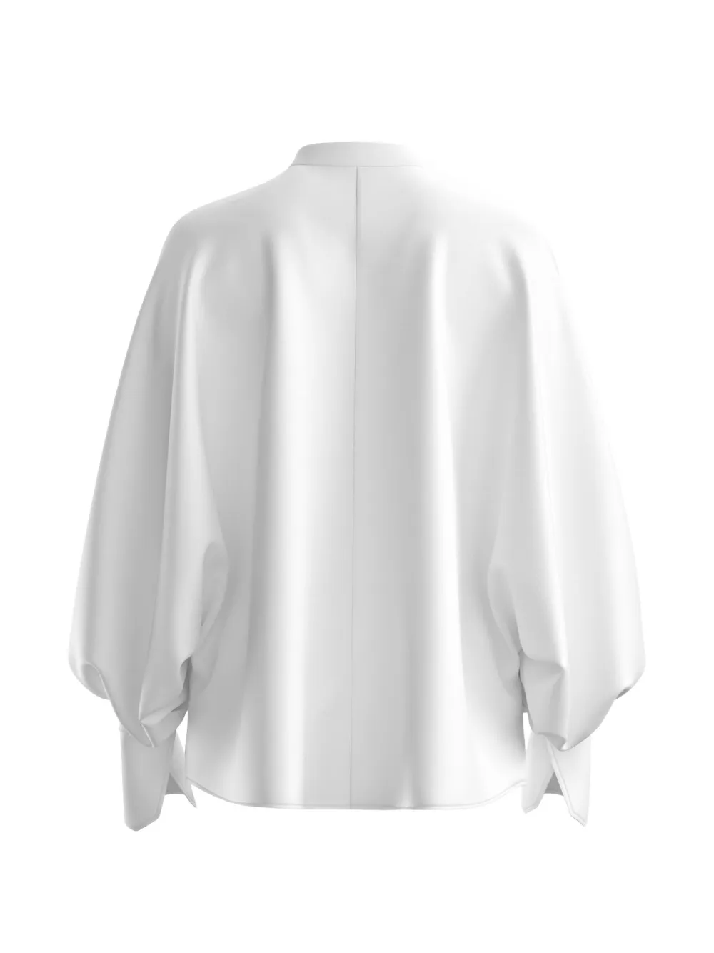 BOSS regular-fit cotton-poplin shirt with kimono sleeves