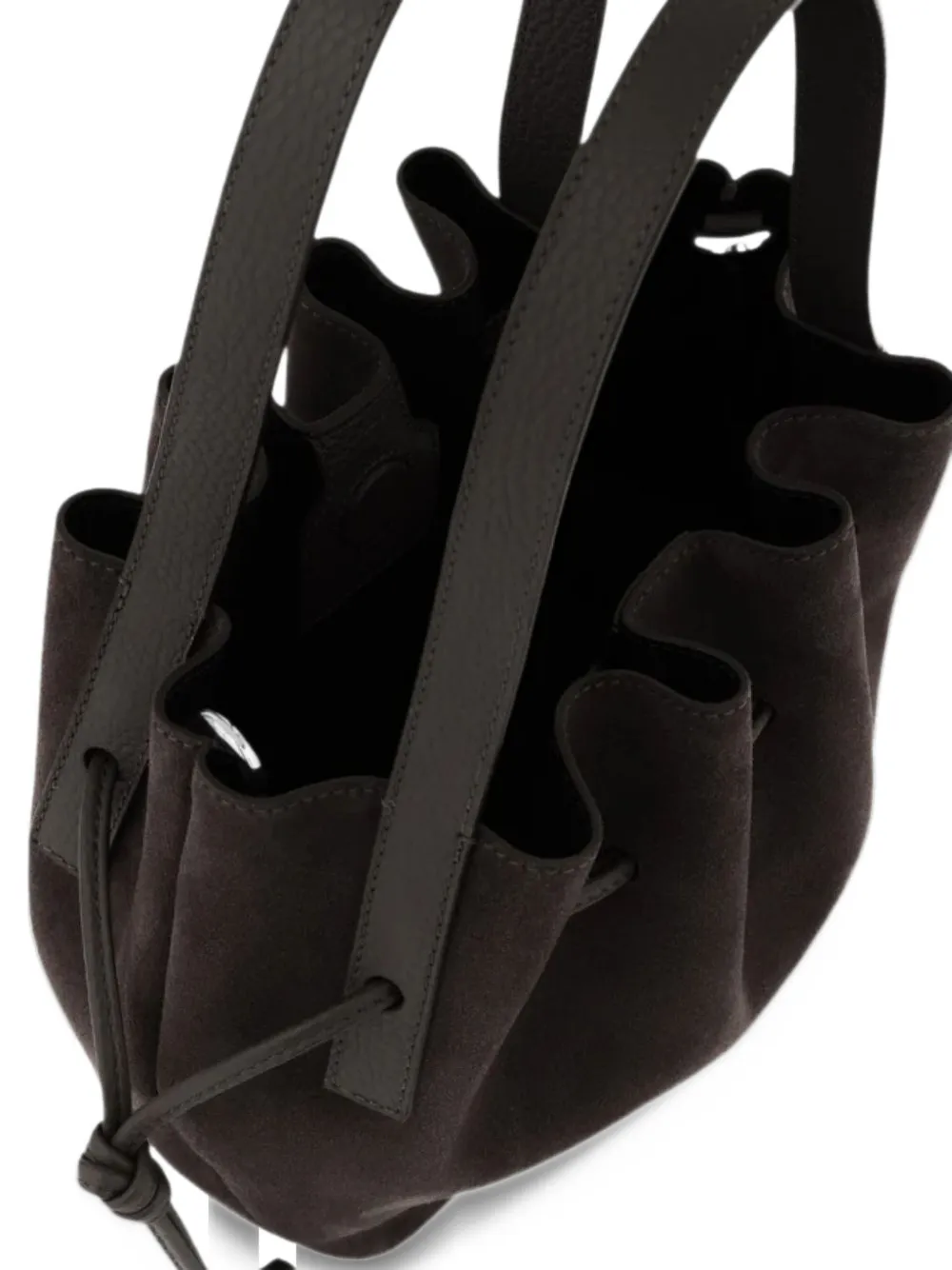 Yuzefi mini Scallop tote bag Bruin