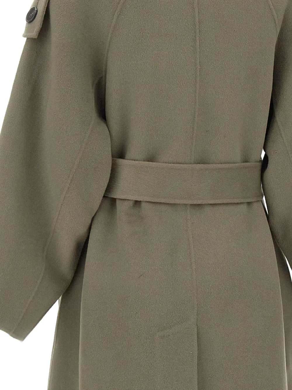 IRO belted button-front coat Groen