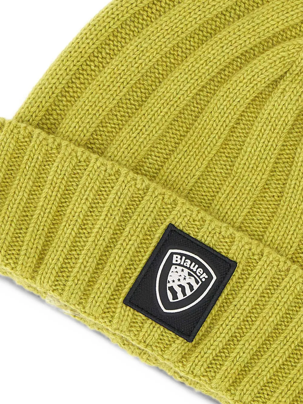 Blauer ribbed-knit beanie hat Groen