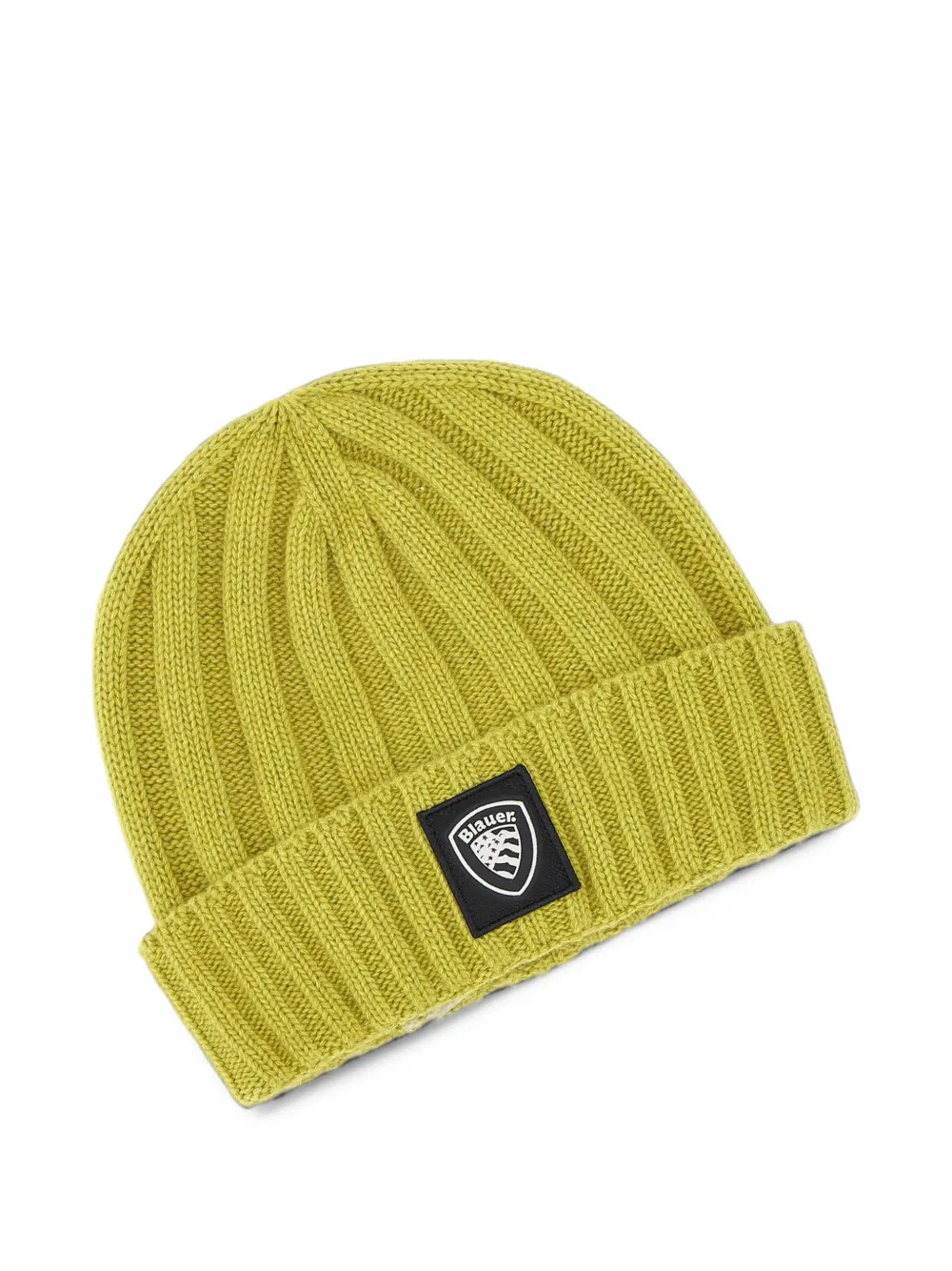 Blauer ribbed-knit beanie hat Groen